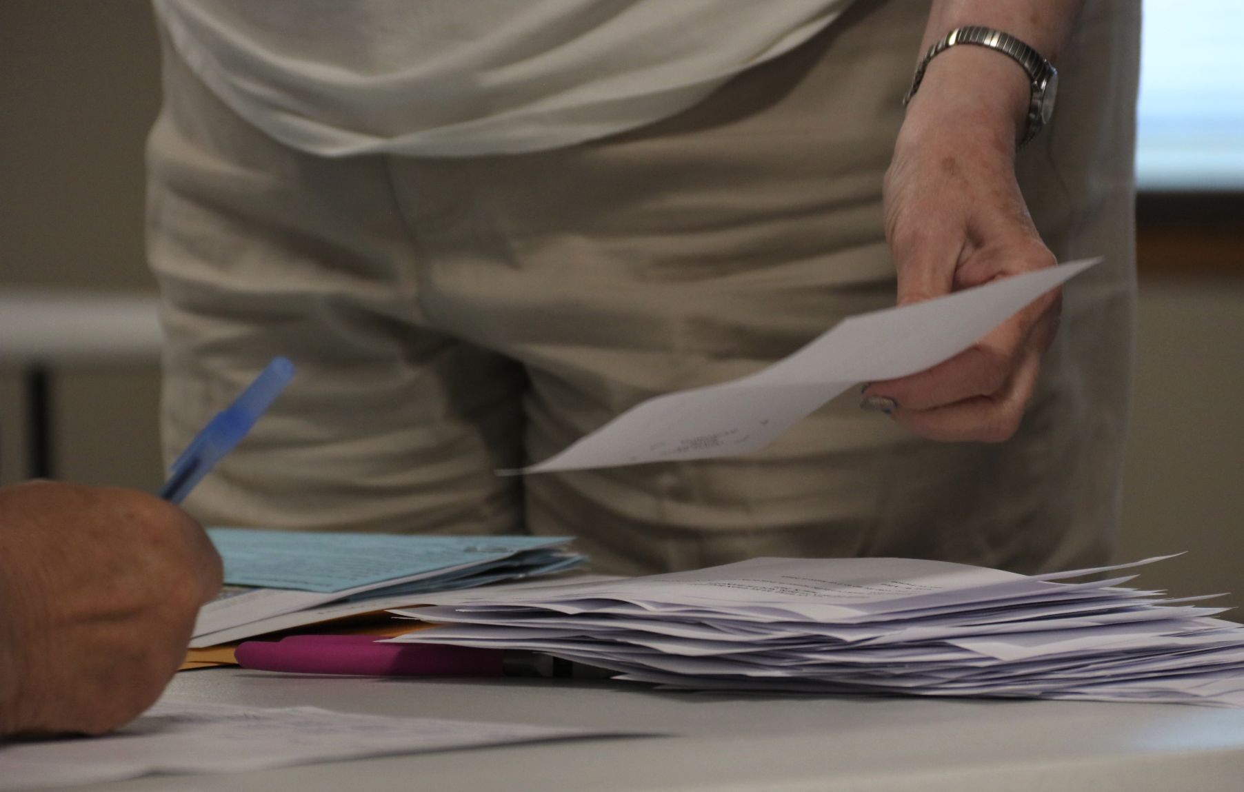 Ballot count